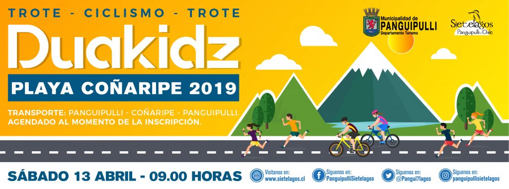Sábado 13 de abril se realizará la primera versión de DUAKIDZ Coñaripe 2019