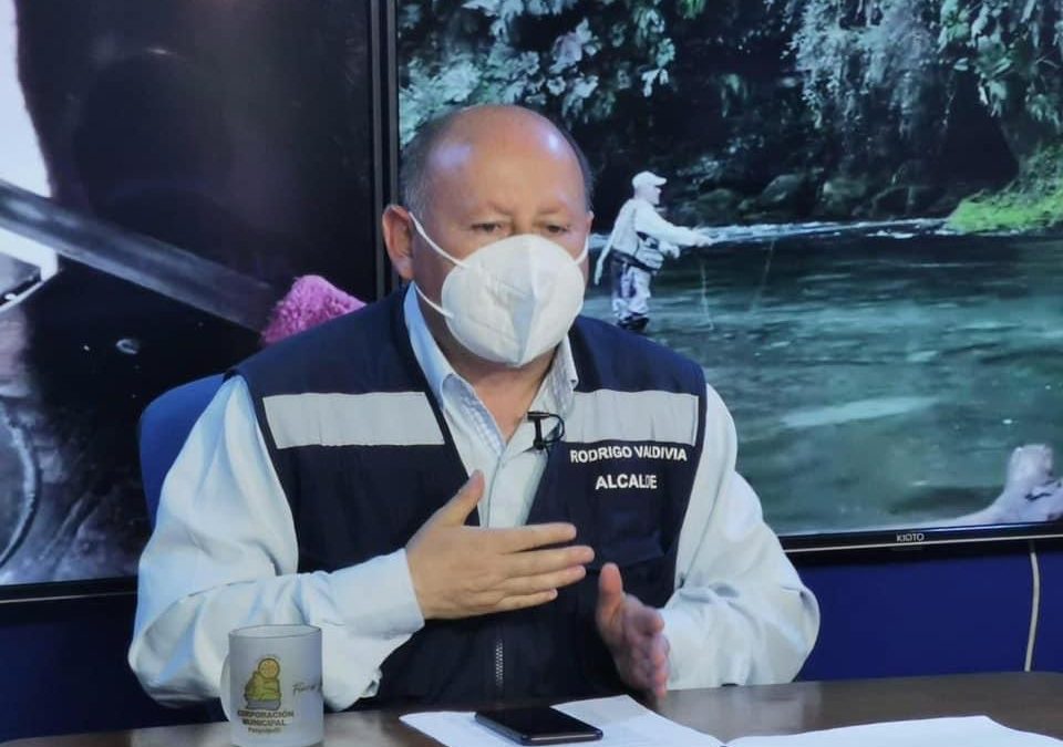 ALCALDE DE PANGUIPULLI LLAMA A LA COMUNIDAD A LA TRANQUILIDAD ANTE CASO DE PACIENTE CONFIRMADA CON NUEVA CEPA DE COVID EN LA COMUNA