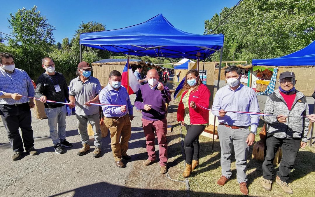 46 expositores presentan sus productos en la Feria 7 Lagos en el sector Playa de Panguipulli