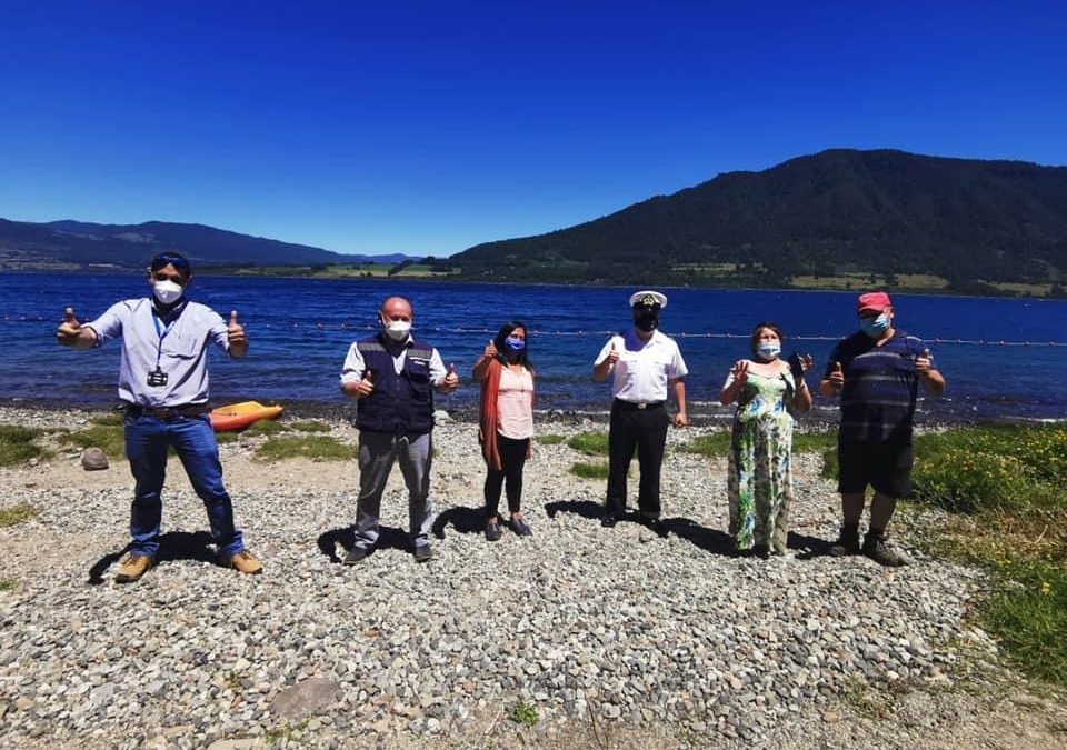 Municipalidad de Panguipulli habilita nueva playa pública en el Lago Riñihue