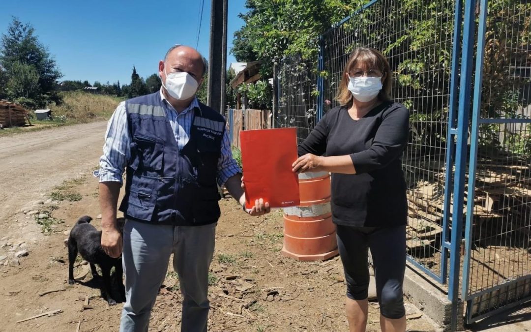 Presentan proyecto de nuevas áreas verdes para Huellahue