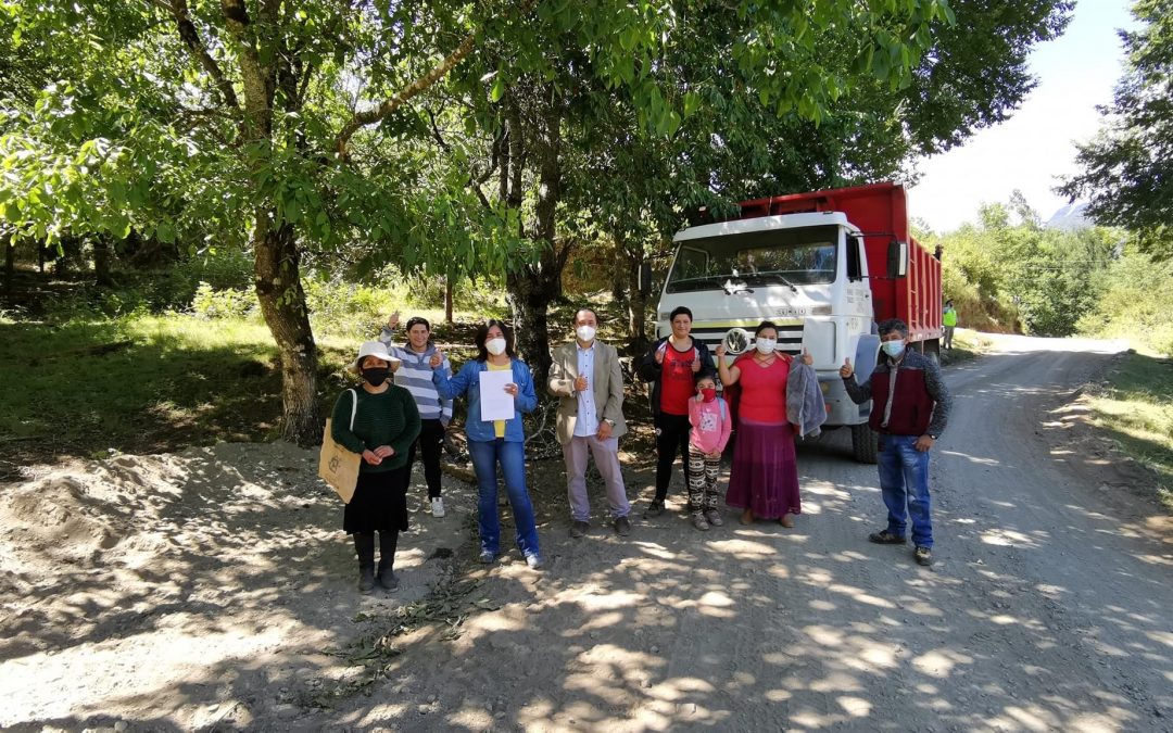 Con mucha alegría iniciaron trabajos de conservación de caminos indígenas con comunidades de Charlin
