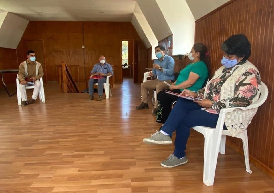 POSTA DE MELEFQUEN AVANZA EN LA REGULARIZACIÓN DE SU TERRENO