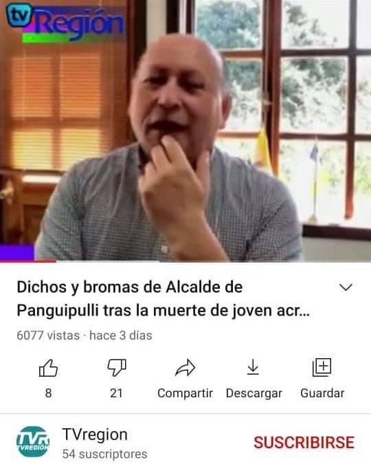 MUNICIPALIDAD DE PANGUIPULLI RECHAZA INMORAL EDICIÓN Y DIFUSIÓN DE VÍDEO DE “MEDIO REGIÓN TV”