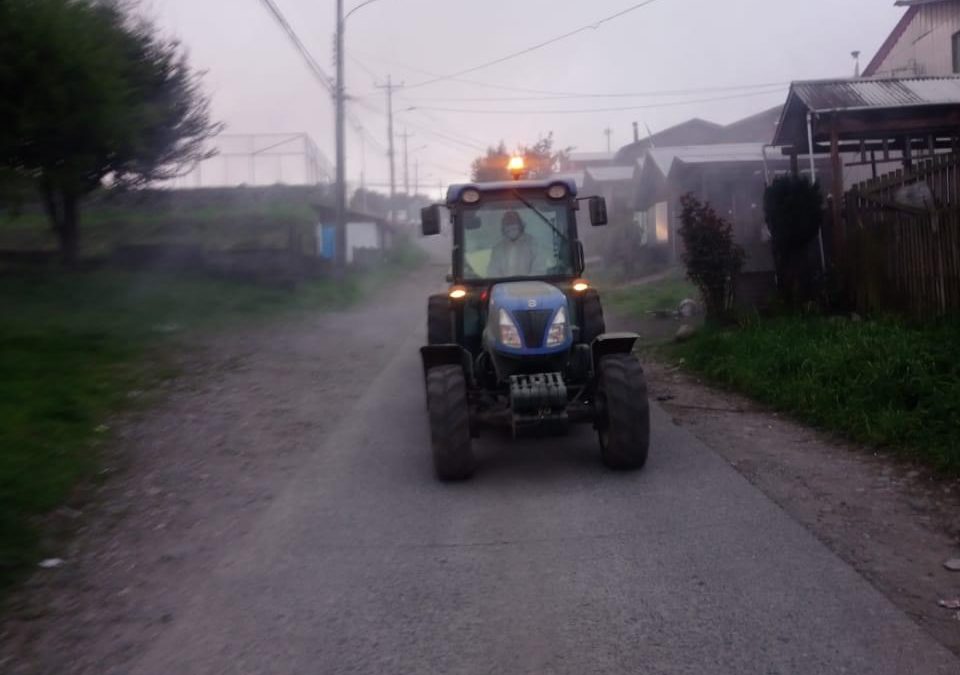 Municipalidad de Panguipulli realizará nuevas sanitizaciones en Choshuenco, Neltume, Puerto Fuy y Panguipulli