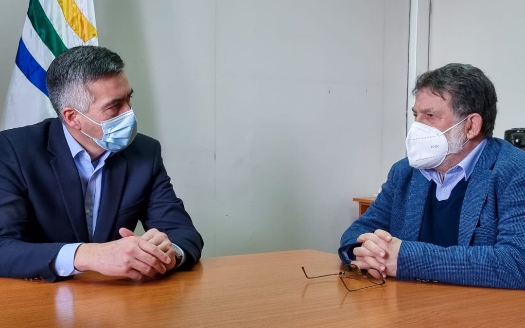 Alcalde de Panguipulli se reunió con Gobernador Regional de Los Ríos