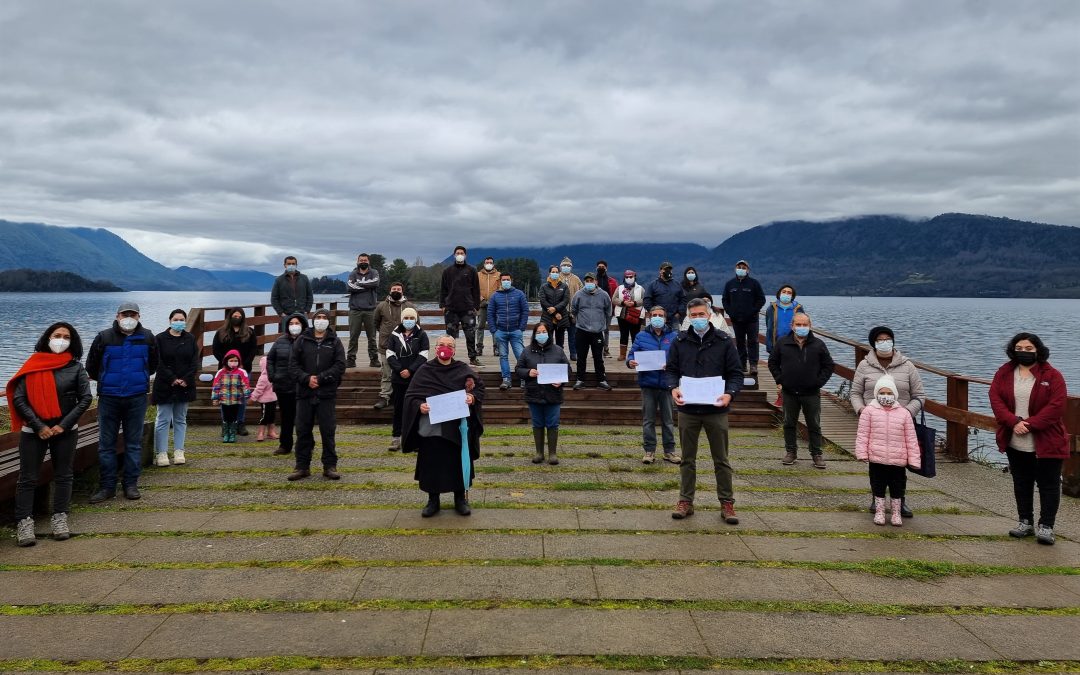 Municipalidad de Panguipulli abordó proyecto de ciclovía junto a vecinos y dirigentes de Chauquén