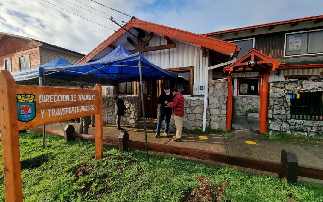 Municipalidad de Panguipulli realizó apertura de las oficinas de la Dirección de Tránsito y Transporte Público a la comunidad
