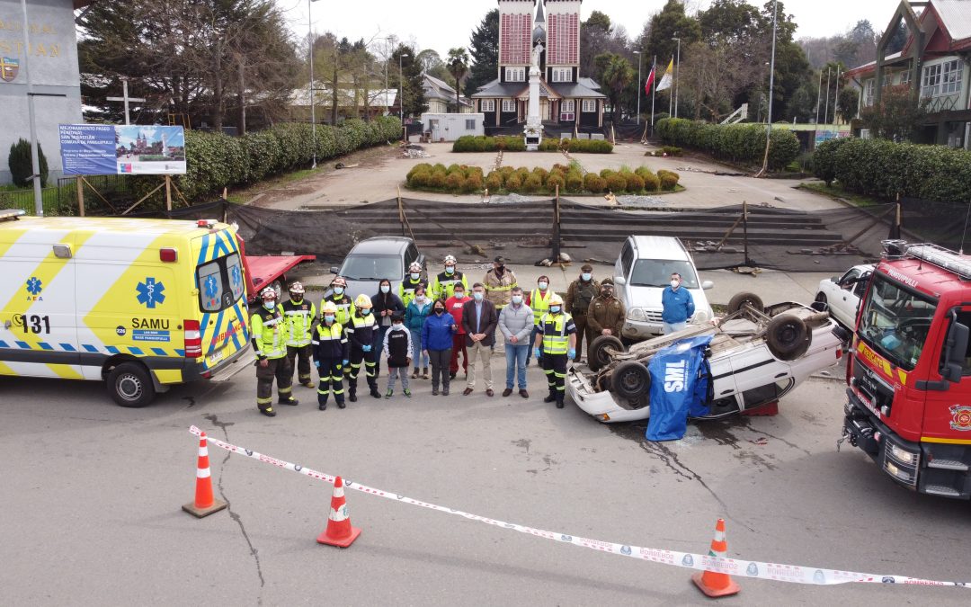 En Panguipulli lanzan campaña para evitar accidentes y promover el autocuidado en Fiestas Patrias