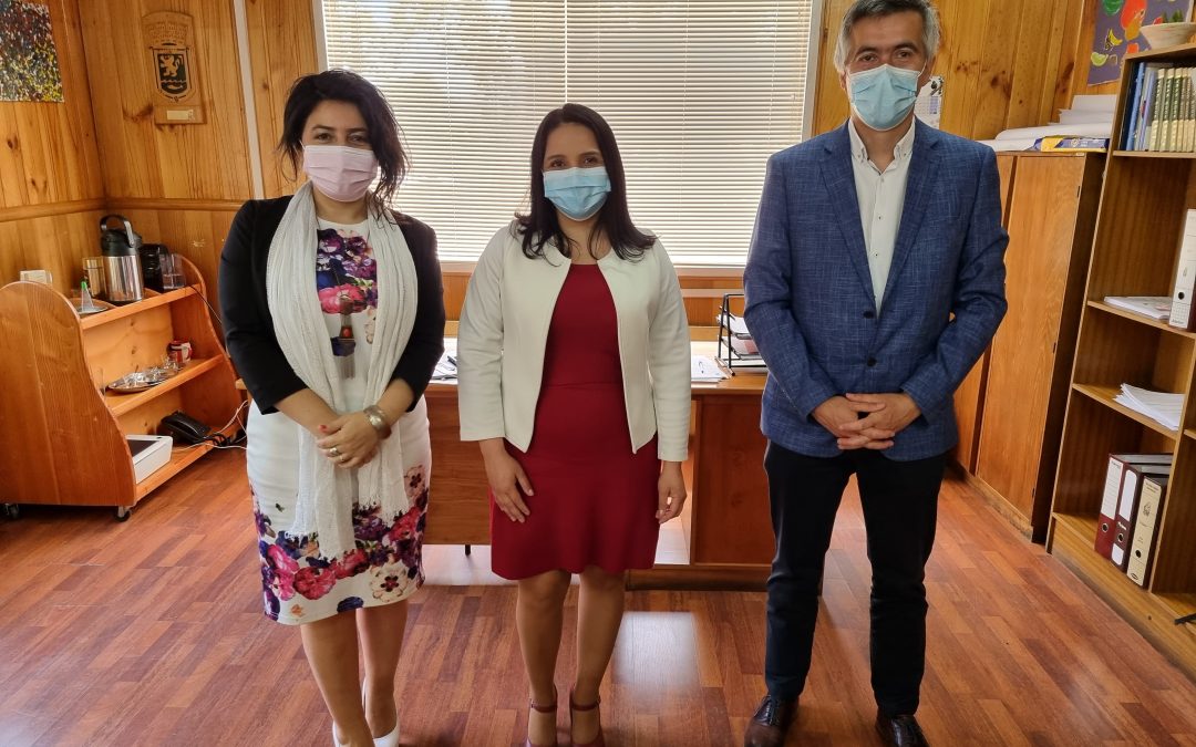 Presentan a Rosa Palominos Palma como nueva directora del Área Educación de la Corporación Municipal de Panguipulli