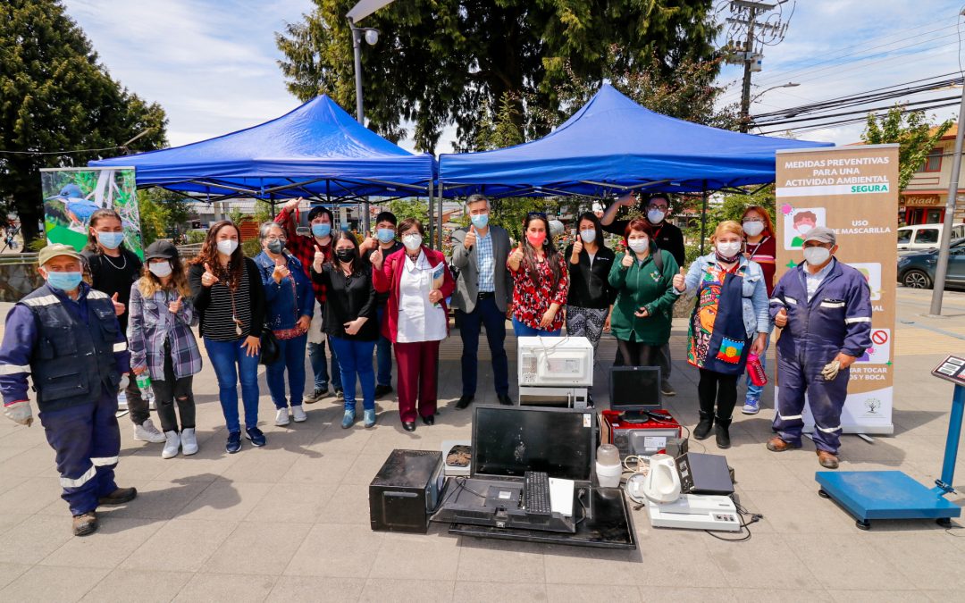 Municipalidad de Panguipulli anuncia nuevas fechas para campaña de reciclaje de aparatos electrónicos en la comuna