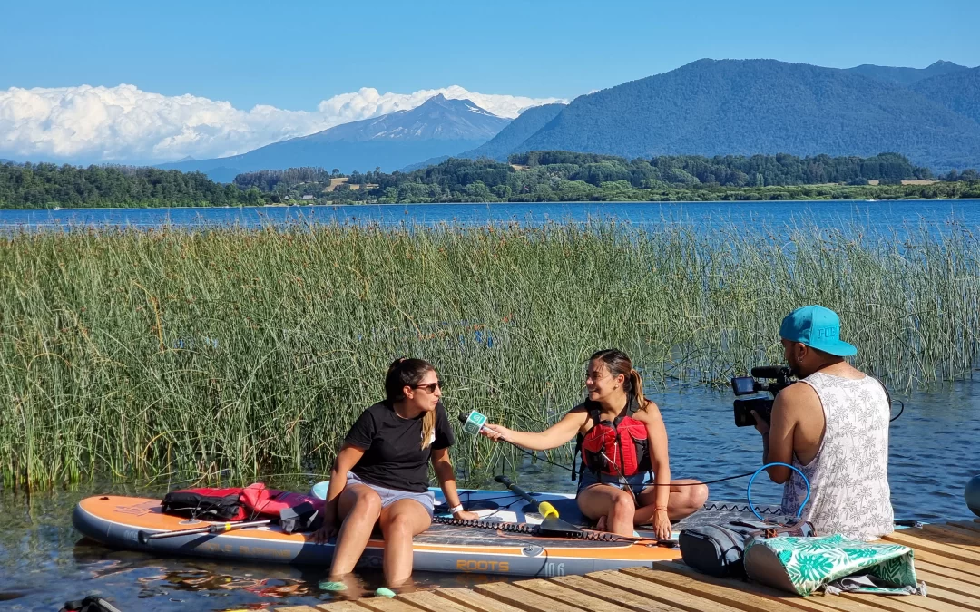 Mega Vacaciones recorre Panguipulli mostrando los atractivos turísticos de la zona