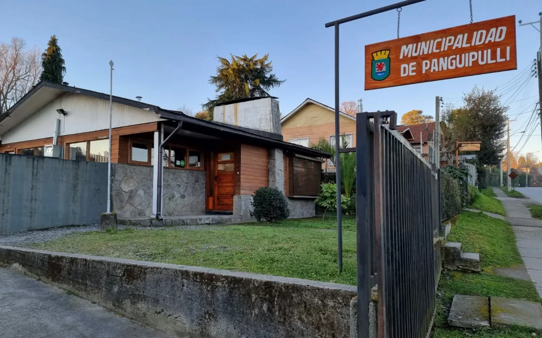 Municipalidad de Panguipulli informa cierre de oficina de Etchegaray 755 hasta el próximo lunes 10 de enero