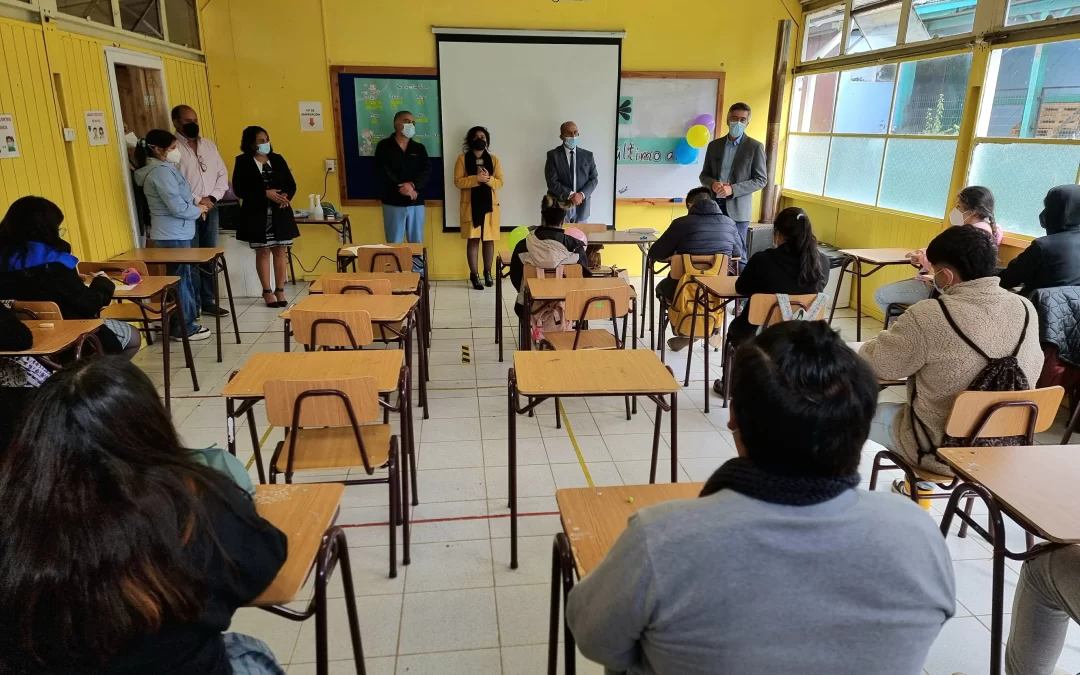 31 Escuelas y liceos de la Corporación Municipal de Panguipulli inician año escolar 2022 con una muy buena asistencia a clases