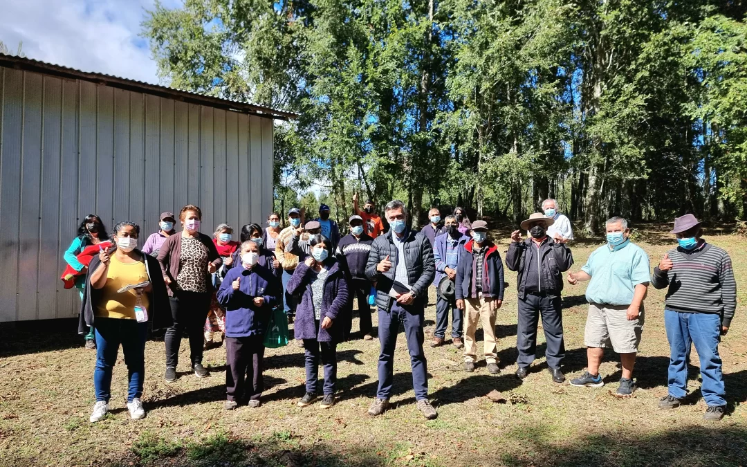 Municipalidad de Panguipulli y comunidad Huiño Pehuén buscan mejoras de camino rural
