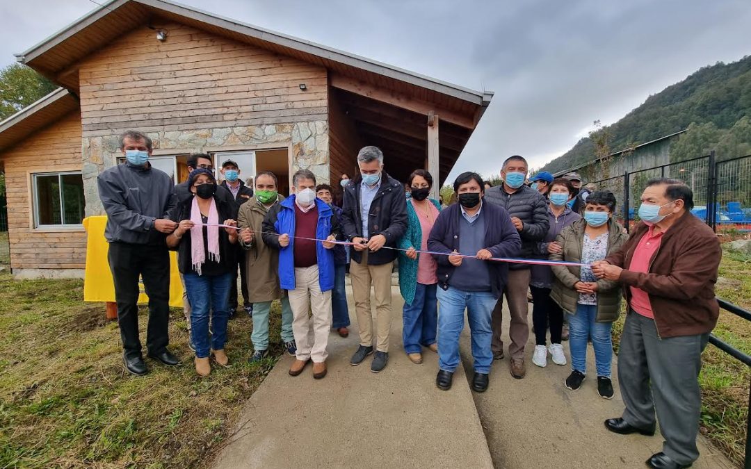 Inauguran esperada sede social de Junta de Vecinos en Choshuenco