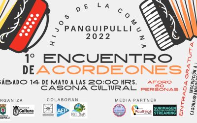 Municipalidad de Panguipulli invita a participar del Primer Encuentro de Acordeones