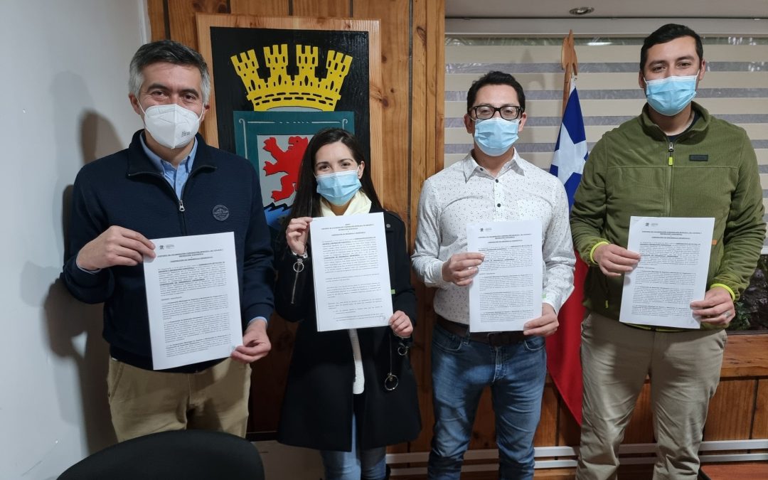 Corporación Municipal de Deportes y Corporación de Desarrollo Choshuenco buscan fomentar el desarrollo deportivo por medio de una alianza de colaboración