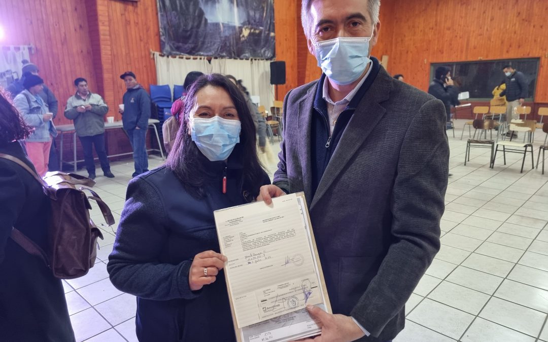 Municipalidad de Panguipulli entregó subvención a Cuerpo de Bomberos de Choshuenco