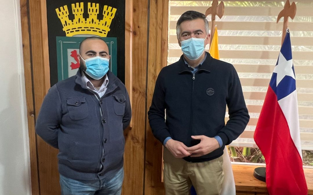 Alcalde Pedro Burgos Vásquez sostuvo reunión con Fomento Los Ríos para avanzar en el desarrollo territorial y agroalimentario de la comuna