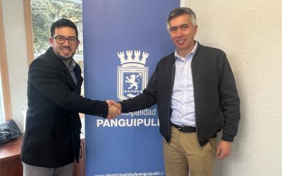 Alcalde de Panguipulli y Seremi de Bienes Nacionales se reúnen para concretar trabajo mancomunado por la comuna