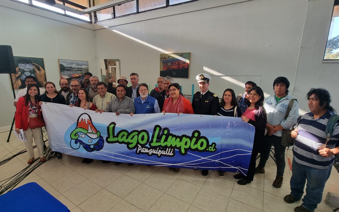 Alcalde Pedro Burgos Vásquez y organizaciones sociales valoraron rechazo de la CRUBC a solicitud de Essal de instalar un tubo de descarga en el lago Panguipulli