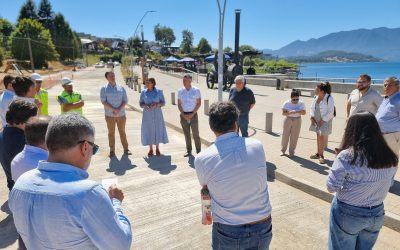 Municipalidad de Panguipulli logra aumento de obra para el «Mejoramiento pavimentación avenida costanera de Panguipulli»