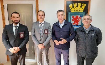 Alcalde de Panguipulli se reunió con Prefecto de la PDI Los Ríos para coordinar acciones en la comuna