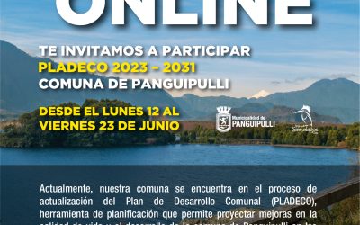 MUNICIPALIDAD DE PANGUIPULLI IMPULSA ENCUESTA CIUDADANA ONLINE PARA ACTUALIZACIÓN DE PLADECO 2023-2031