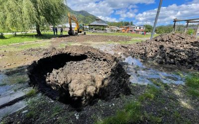 Alcalde Pedro Burgos Vásquez obtiene financiamiento de la Subdere para macrofosa de Villa El Bosque de Neltume