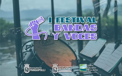 Primer Festival de Bandas y Voces se realizará en el Teatro Educativo de las Artes de Panguipulli