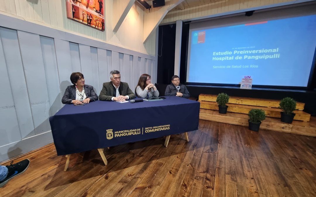 Alcalde de Panguipulli destacó anuncio que confirma recursos en el presupuesto 2024 para el diseño del Hospital Intercultural de Panguipulli