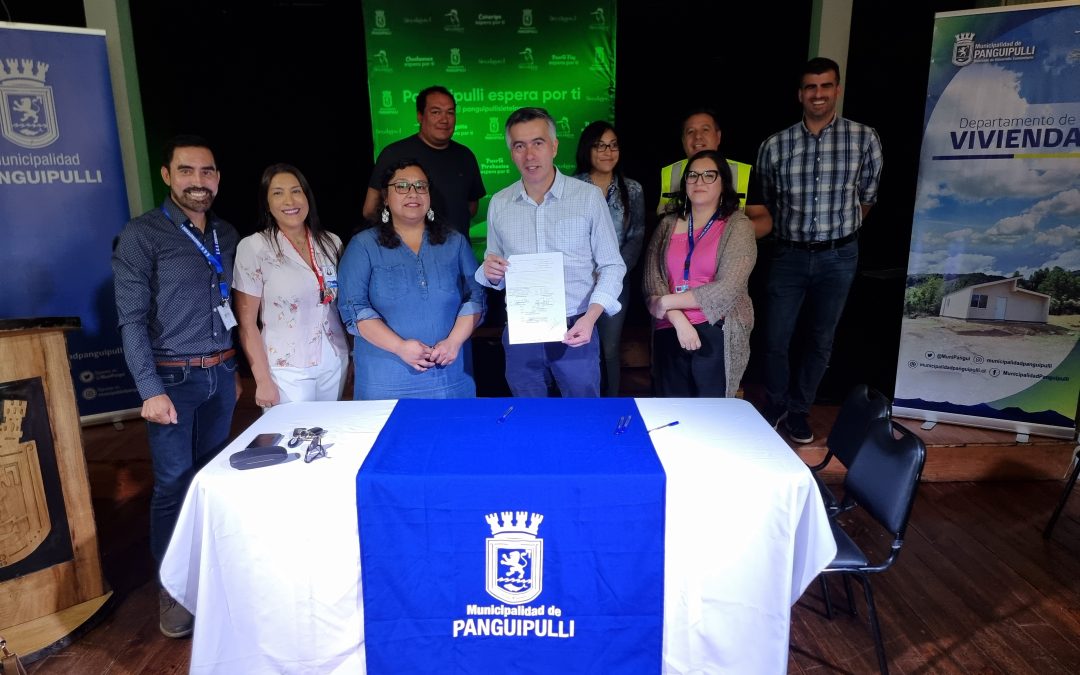 En Panguipulli comienza construcción de 40 casas con el Programa de Habitabilidad Rural