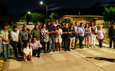 Más de 160 luminarias led instaló la Municipalidad de Panguipulli y Subdere en Melefquén