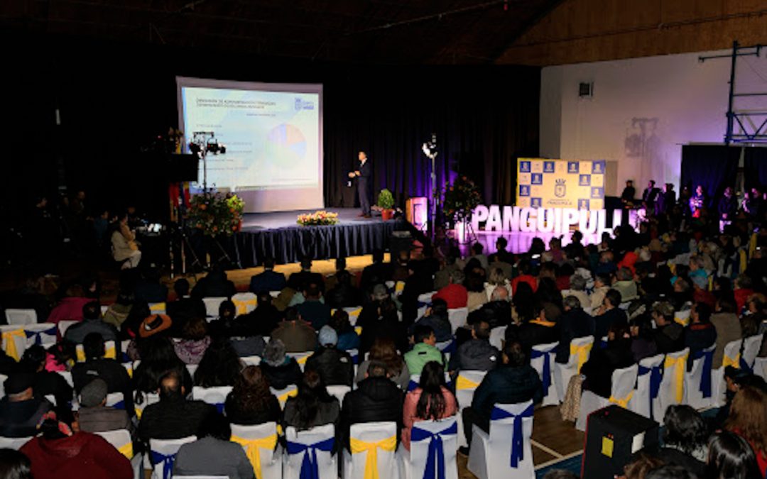 En Cuenta Pública Alcalde Pedro Burgos Vásquez destacó cartera de proyectos por más de $43 mil millones de pesos