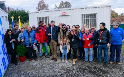Municipalidad de Panguipulli inauguró nuevos módulos de la Estación deTrasvasije Provisoria y enfardadora