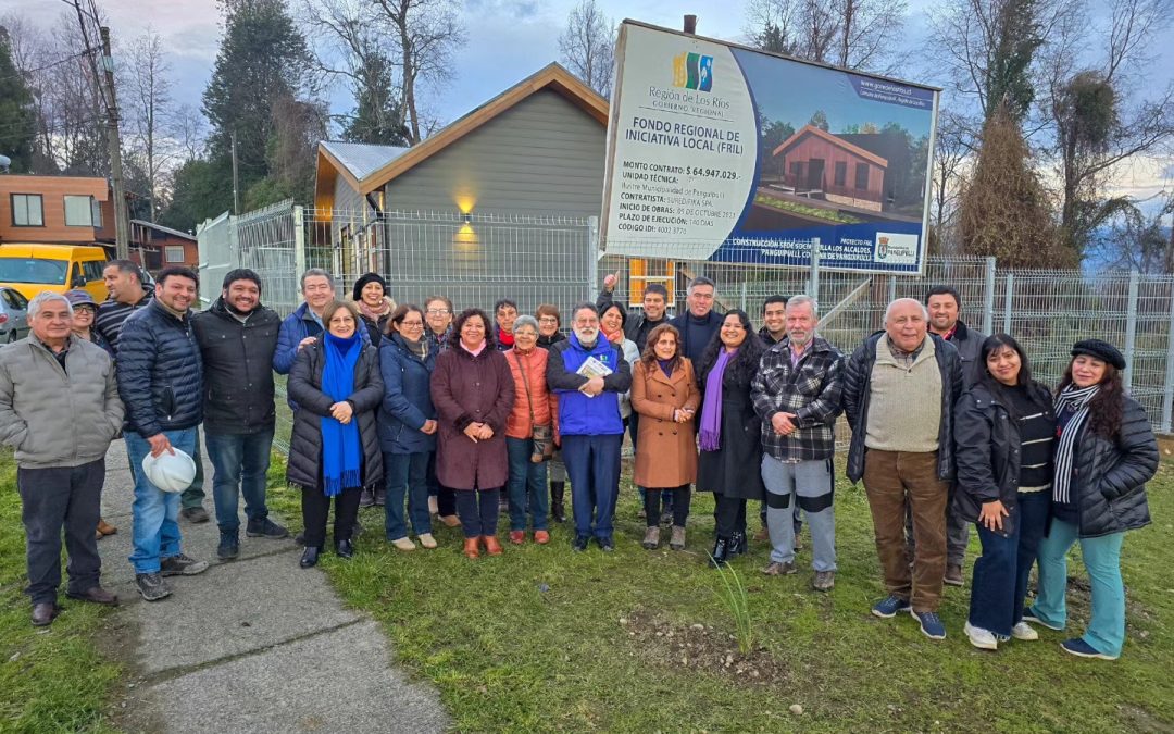 Municipalidad de Panguipulli entregó llaves de nueva sede de la Junta de Vecinos de Villa Los Alcaldes