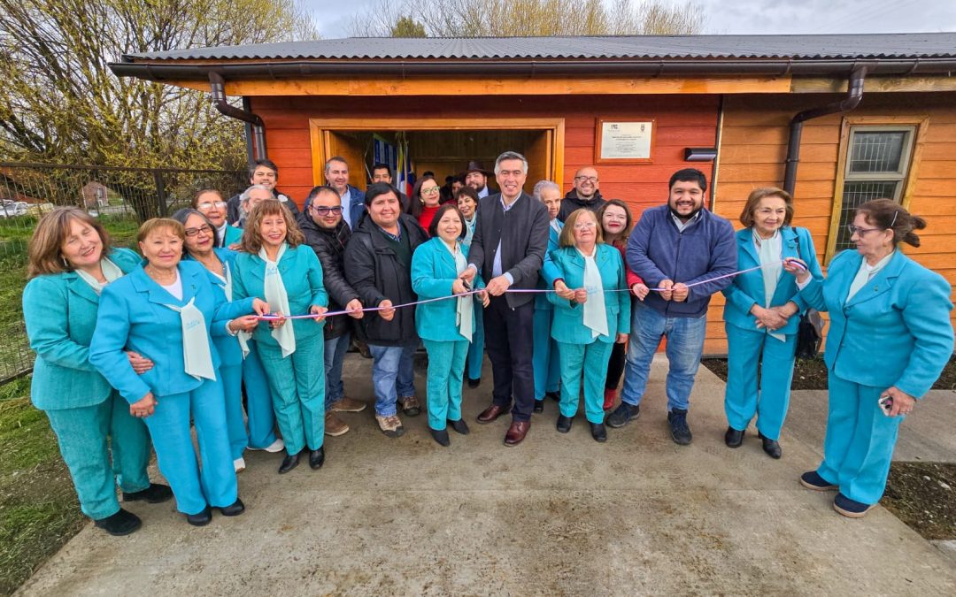 Municipalidad de Panguipulli y Gobierno Regional inauguraron ampliación de la sede social de las Damas de Apoyo a los Enfermos de Cáncer