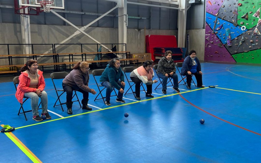 Panguipulli fue sede de encuentro bicomunal de Boccia en el recinto Polideportivo