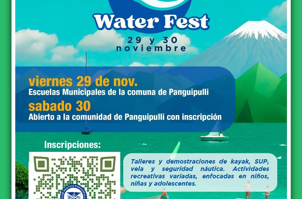 Panguipulli Water Fest: ¡Inscríbete y Participa!