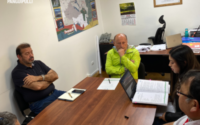 Alcalde Valdivia se reunió con directorio de la Corporación Municipal de Deportes y su acéfala administración