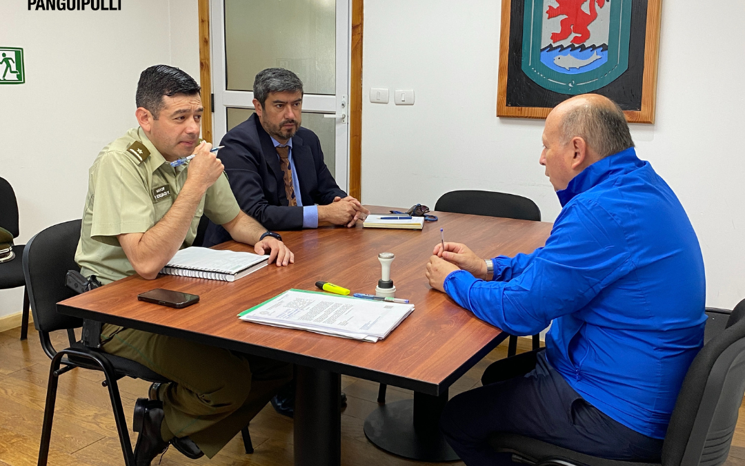 Más seguridad, más tranquilidad: coordinación clave entre Carabineros y municipio por temporada alta en Panguipulli