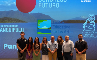 Alcalde Valdivia participó del lanzamiento “Congreso Futuro 2025” en el Teatro Educativo de las Artes