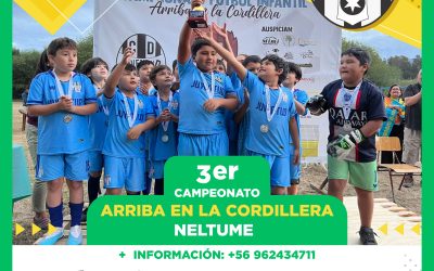 ¡Este sábado disfruta del fútbol infantil mixto en Neltume!