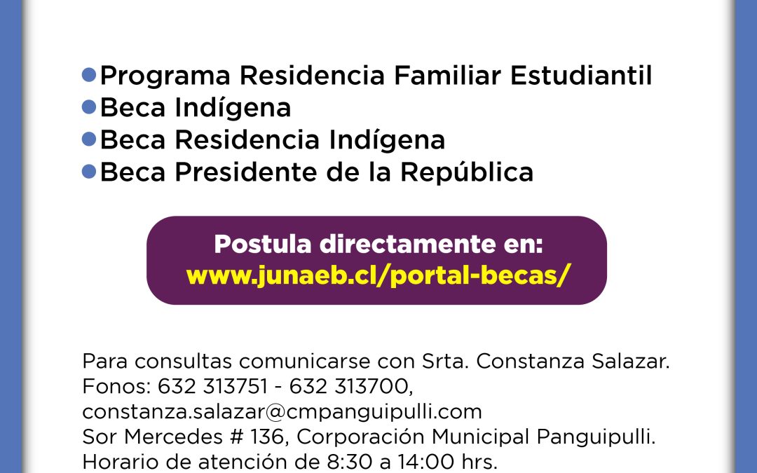 Ya está disponible toda la información sobre el proceso de renovación y postulación de becas y residencias 2025