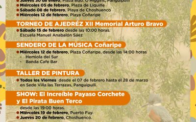 ¡Verano cultural en Panguipulli!