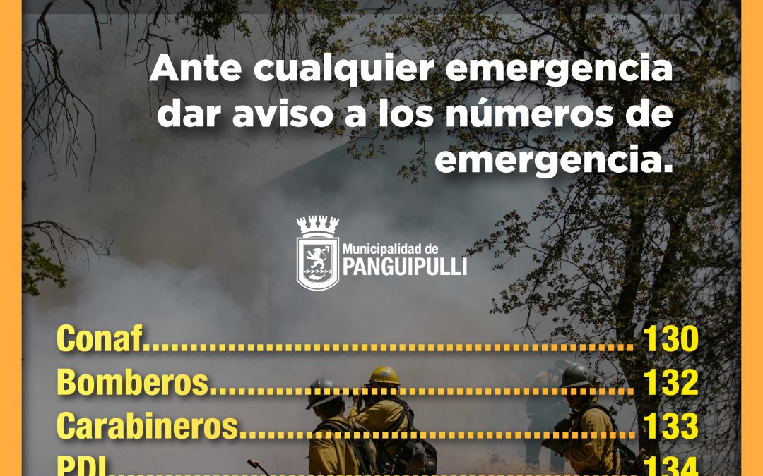  ¡Atención comunidad! Alerta temprana preventiva por incendios forestales