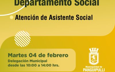 Entérate de la atención en terreno del Departamento Social en distintas localidades de Panguipulli