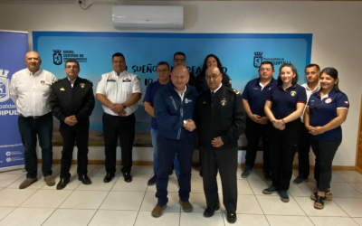 Bomberos de Panguipulli y Choshuenco trabajan junto al municipio en importantes proyectos para el 2025