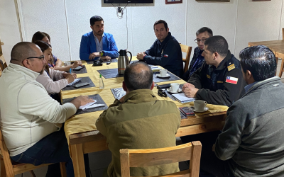 Se realizó sesión extraordinaria COGRID en la 5ª Comisaría de Panguipulli